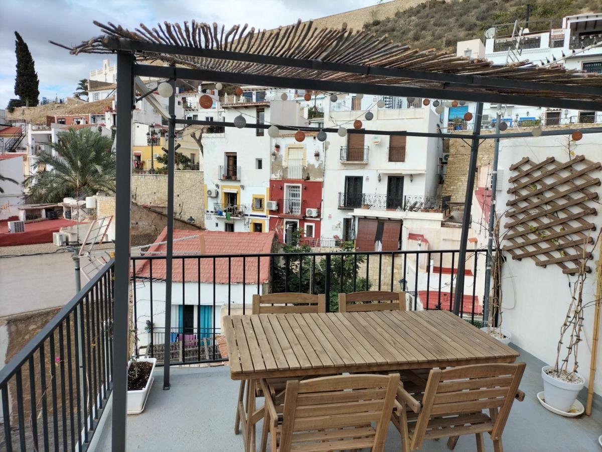 Private Terrace-Romantic-Sea, Castle Views-Central Alicante Exterior photo